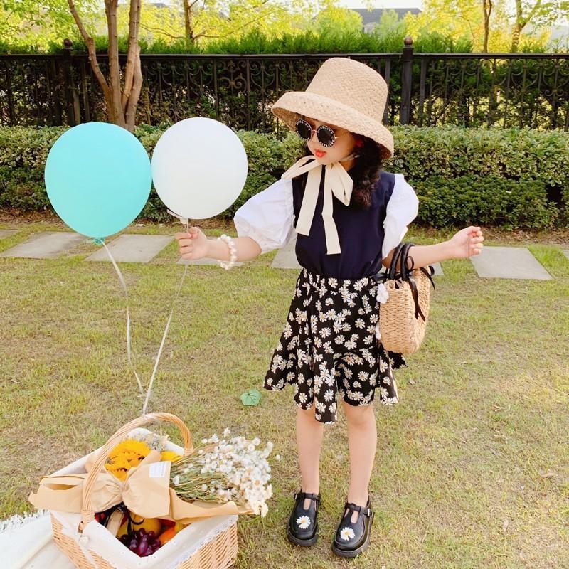 Summer new shirt personality college wind lantern bubble sleeve ruffle contrast color princess wind top1, Black
Summer new shirt personality college wind lantern bubble sleeve ruffle contrast color princess wind top1, Black