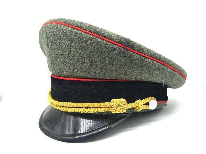 Reproduction WWII German Wool Army Elite Officer Visor Hat Gold Cord Cap IN SIZES Store 5605101, As pic
Reproduction WWII German Wool Army Elite Officer Visor Hat Gold Cord Cap IN SIZES Store 5605101, As pic