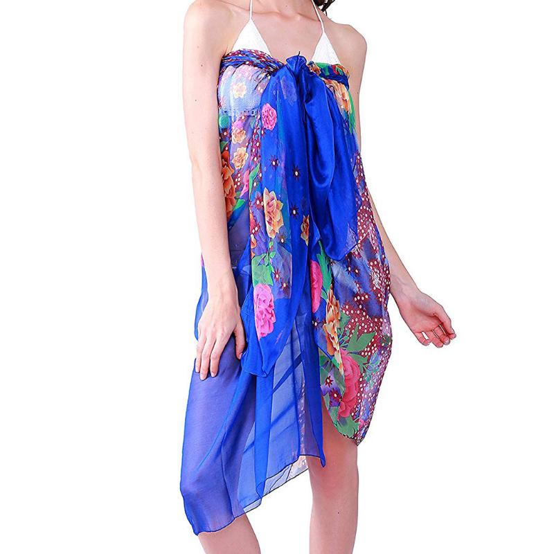 Women Bohemia Cover Up Chiffon Swimwear Pareo Scarf Beach Dress Swimming Bikini Wrap Kaftan Sarong Print Regular Mujer Swimsuit
Women Bohemia Cover Up Chiffon Swimwear Pareo Scarf Beach Dress Swimming Bikini Wrap Kaftan Sarong Print Regular Mujer Swimsuit