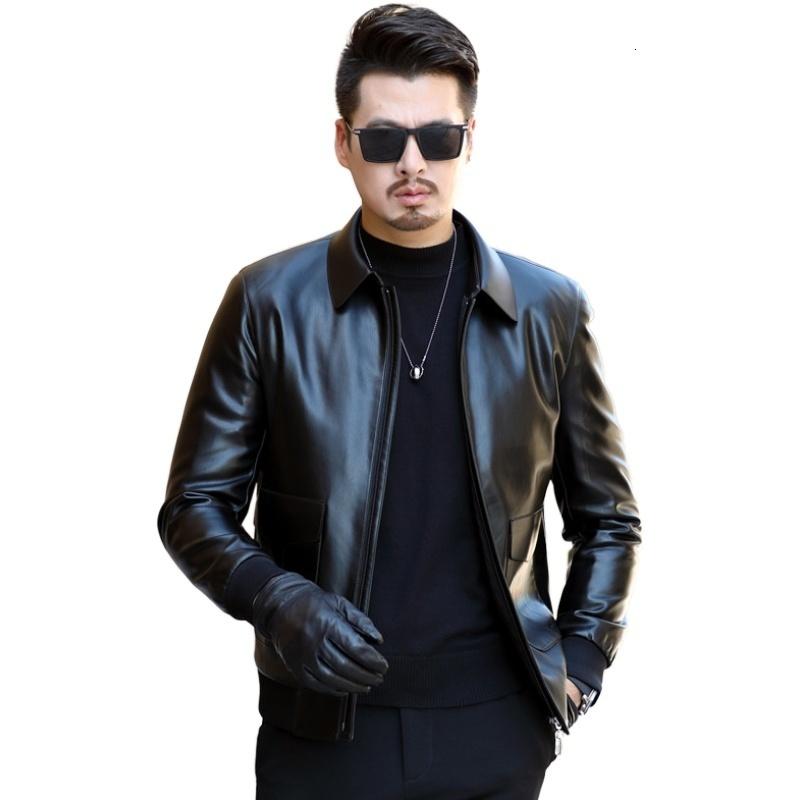 Autumn Winter Men's Casual Zipper PU Leather Jacket Motorcycle Leather Jacket Men Leisure Clothing Men's Slim, Black
Autumn Winter Men's Casual Zipper PU Leather Jacket Motorcycle Leather Jacket Men Leisure Clothing Men's Slim, Black