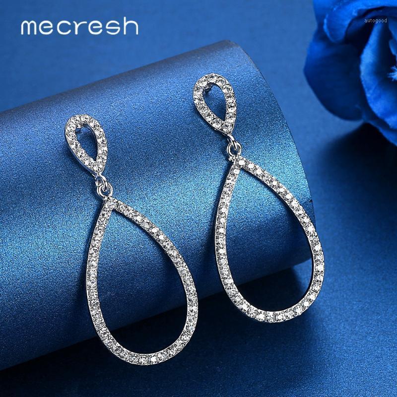 Dangle & Chandelier Mecresh Simple Bridal Earrings For Women Silver Color Rhinestone Bride Wedding Circle Drop Fashion Jewelry EH5171
Dangle & Chandelier Mecresh Simple Bridal Earrings For Women Silver Color Rhinestone Bride Wedding Circle Drop Fashion Jewelry EH5171