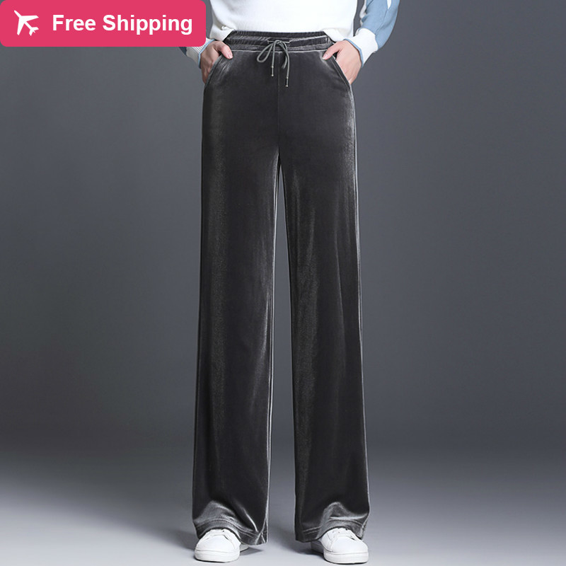 Autumn Streetwear 2020 right-waist upper-waisted capris for larger women' pants, Black
Autumn Streetwear 2020 right-waist upper-waisted capris for larger women' pants, Black