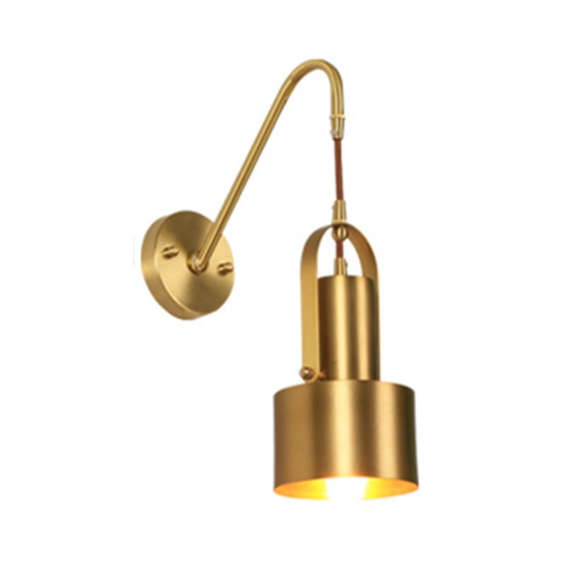 All copper, modern wall lamp, Nordic living room lamp, simple bedroom, study room, fabric twisted bedside line, hanging lamp
All copper, modern wall lamp, Nordic living room lamp, simple bedroom, study room, fabric twisted bedside line, hanging lamp