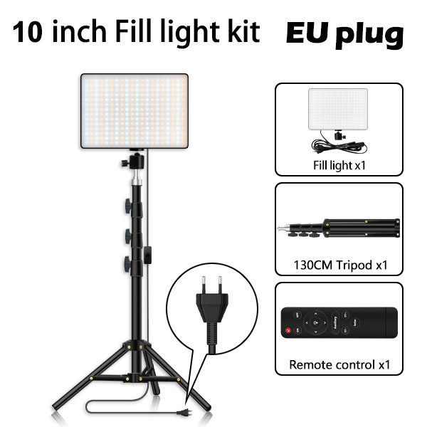 Yingnuost LED Lighting Panel Remote Control Video Lamp with Stand for Photography Studio Photo Filming Live Streaming On Sale