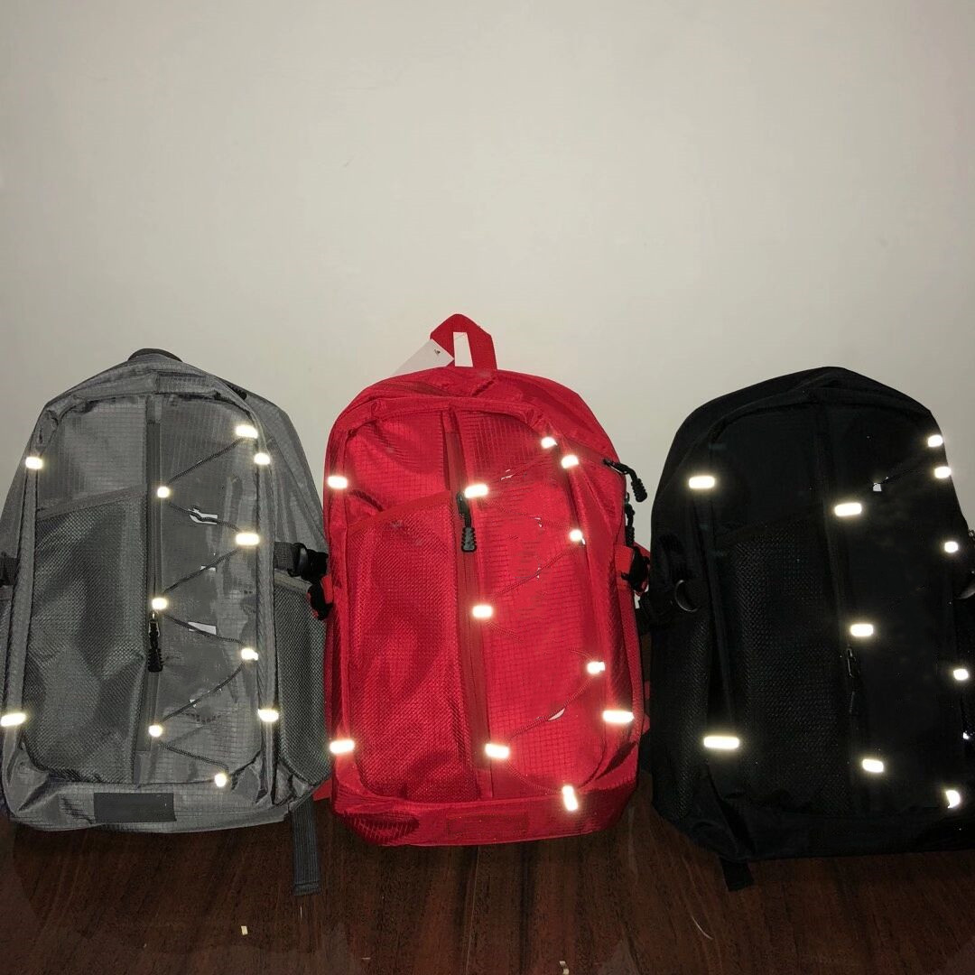 Men Hip hop Backpacks Women High Quality 3M Letters Reflective Duffle Large Capacity School Bags Outdoor Travelling Neck Pouch 4 Colors, Mix color
Men Hip hop Backpacks Women High Quality 3M Letters Reflective Duffle Large Capacity School Bags Outdoor Travelling Neck Pouch 4 Colors, Mix color