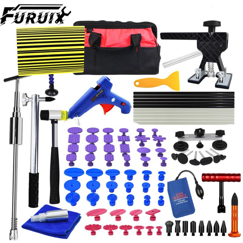 FURUIX Paintless DENT Remove Kits Auto Car Body Paintless Dent Repair Removal Tools Kit for Automobile Body
FURUIX Paintless DENT Remove Kits Auto Car Body Paintless Dent Repair Removal Tools Kit for Automobile Body