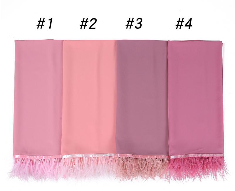 Feather Chiffon Hijab Scarf Women Solid Color Tassel Shawls Large Size Headband Scarves Cappa Wraps Bandana Islamic Foulard
Feather Chiffon Hijab Scarf Women Solid Color Tassel Shawls Large Size Headband Scarves Cappa Wraps Bandana Islamic Foulard