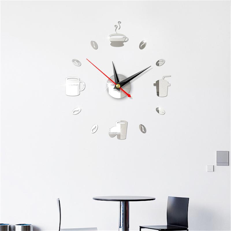 Home Decoration 16inch Mirror Acrylic Wall Clock Cafe Modern Design Diy Wall Watch Kitchen Clocks Reloj De Pared
Home Decoration 16inch Mirror Acrylic Wall Clock Cafe Modern Design Diy Wall Watch Kitchen Clocks Reloj De Pared
