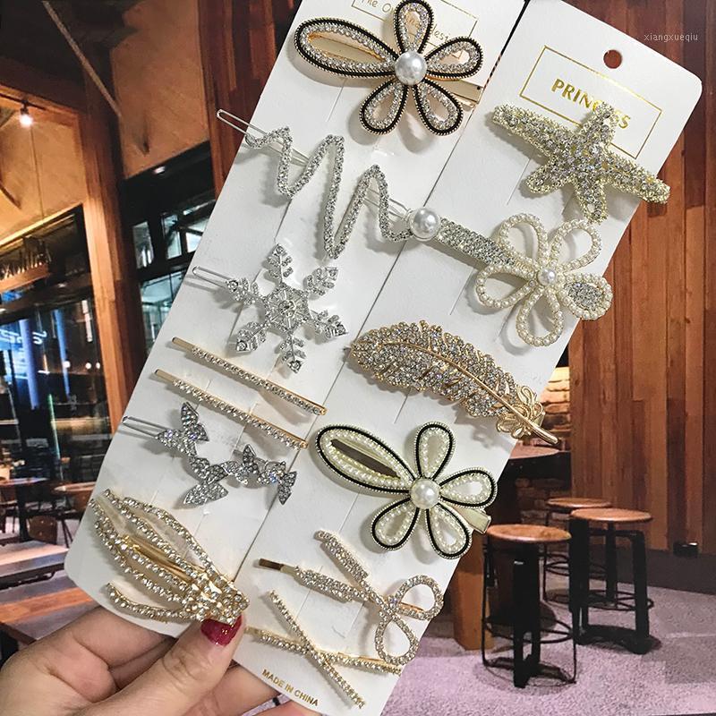 Crystal Hair Clips For Women 2022 Fashion Snowflake Flower Rhinestone Accessories Female Vintage Jewelry & Barrettes, Golden;silver
Crystal Hair Clips For Women 2022 Fashion Snowflake Flower Rhinestone Accessories Female Vintage Jewelry & Barrettes, Golden;silver