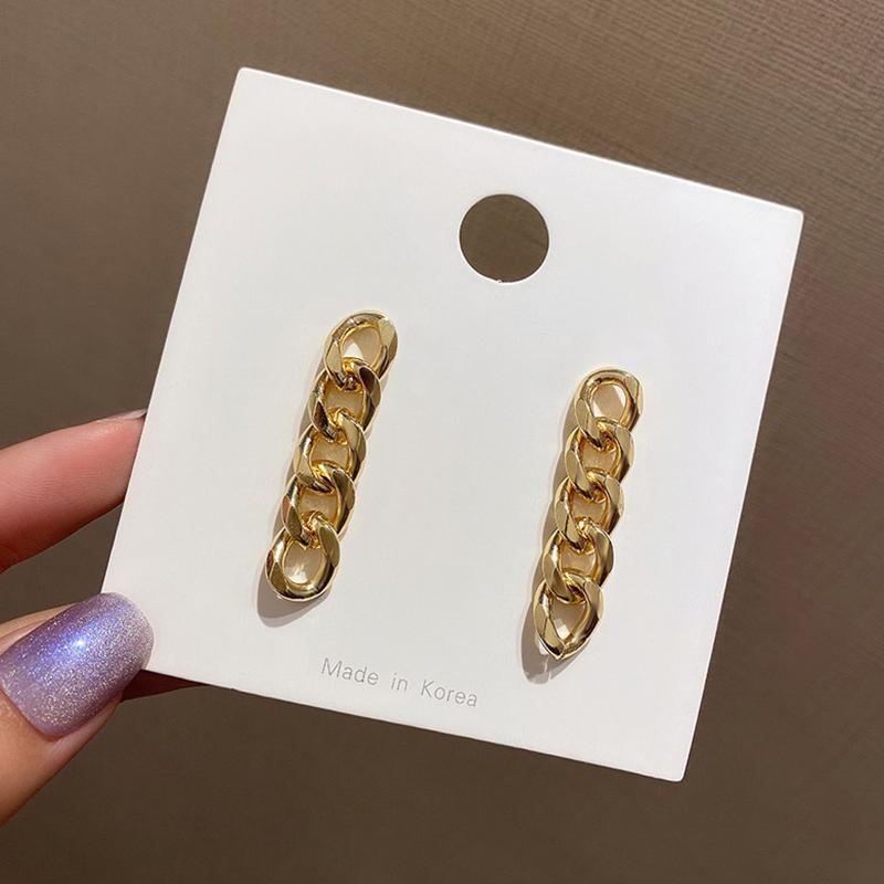 Punk Creative Design Prevent Allergy Fashion Temperament Charm Metal Chain Dangle Earrings for Women Girls Party Gift 3S982
Punk Creative Design Prevent Allergy Fashion Temperament Charm Metal Chain Dangle Earrings for Women Girls Party Gift 3S982