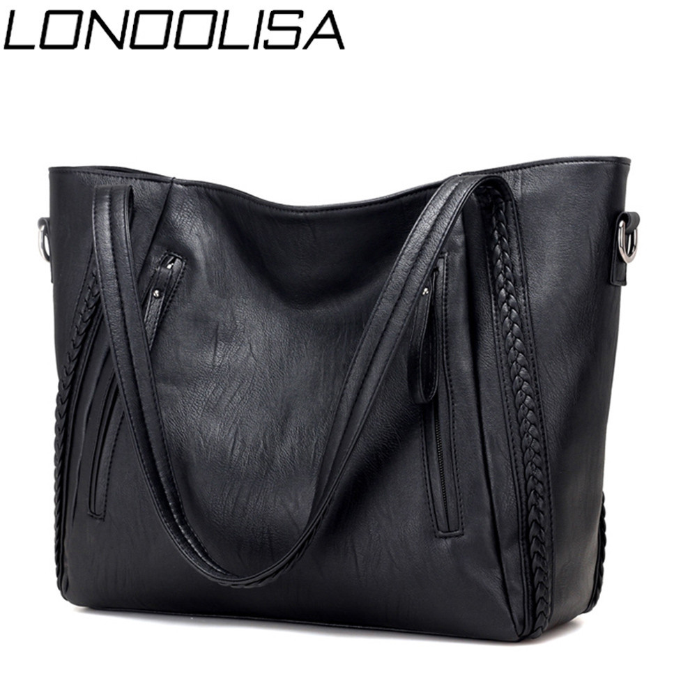 Luxury Women's Soft Leather Handbags Designer Brand Large Capacity Woven Shoulder Ladies Casual Totes Black Travel Bags Q1230
Luxury Women's Soft Leather Handbags Designer Brand Large Capacity Woven Shoulder Ladies Casual Totes Black Travel Bags Q1230