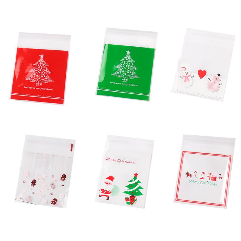 100 Pcs Christmas Self-adhesive Cookie Packaging Plastic Bags Xmas Cellophane Party Bags Candy Bag Festival Party Supplies
100 Pcs Christmas Self-adhesive Cookie Packaging Plastic Bags Xmas Cellophane Party Bags Candy Bag Festival Party Supplies