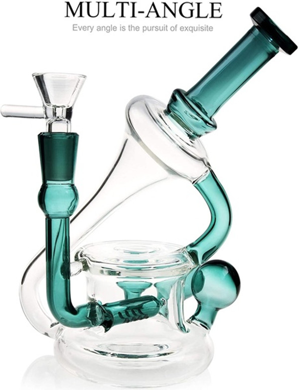 Hookahs Beaker Bong Water Pipe Recycler Dab Rig Thick glass Water Bongs Shisha Heady Rigs Bubbler With 14mm banger
Hookahs Beaker Bong Water Pipe Recycler Dab Rig Thick glass Water Bongs Shisha Heady Rigs Bubbler With 14mm banger