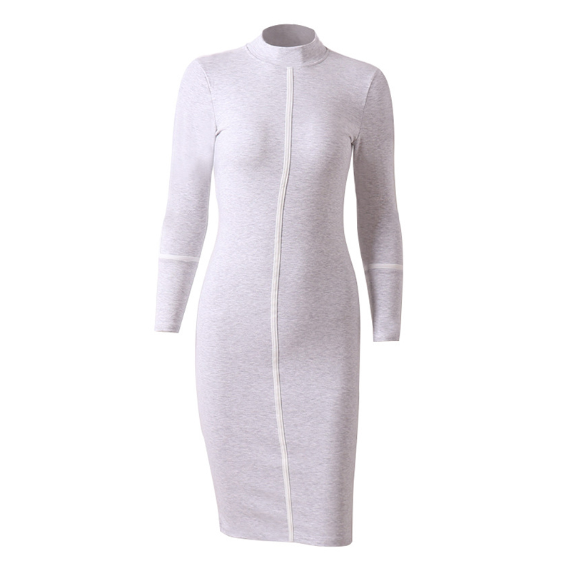 2021 the New Female Autumn/winter Has Long Sleeves, Thin Figure, High Waist Sexy Round Arm, Dress of Medium Length ZSXK, Black
2021 the New Female Autumn/winter Has Long Sleeves, Thin Figure, High Waist Sexy Round Arm, Dress of Medium Length ZSXK, Black