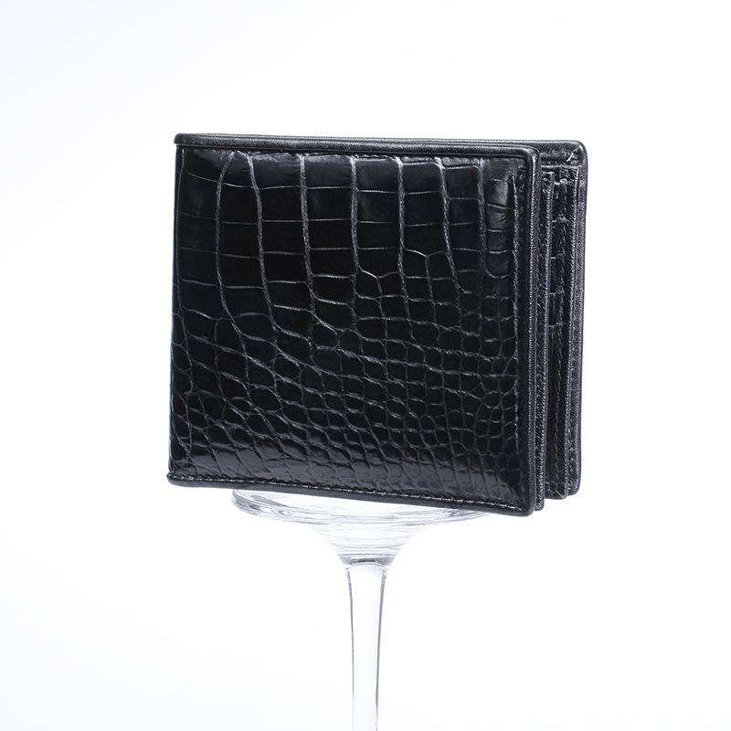 Crocodile leather fashion men's wallet business short multi-card Crocodile wallet men's purses European style hombres carteras, Black
Crocodile leather fashion men's wallet business short multi-card Crocodile wallet men's purses European style hombres carteras, Black