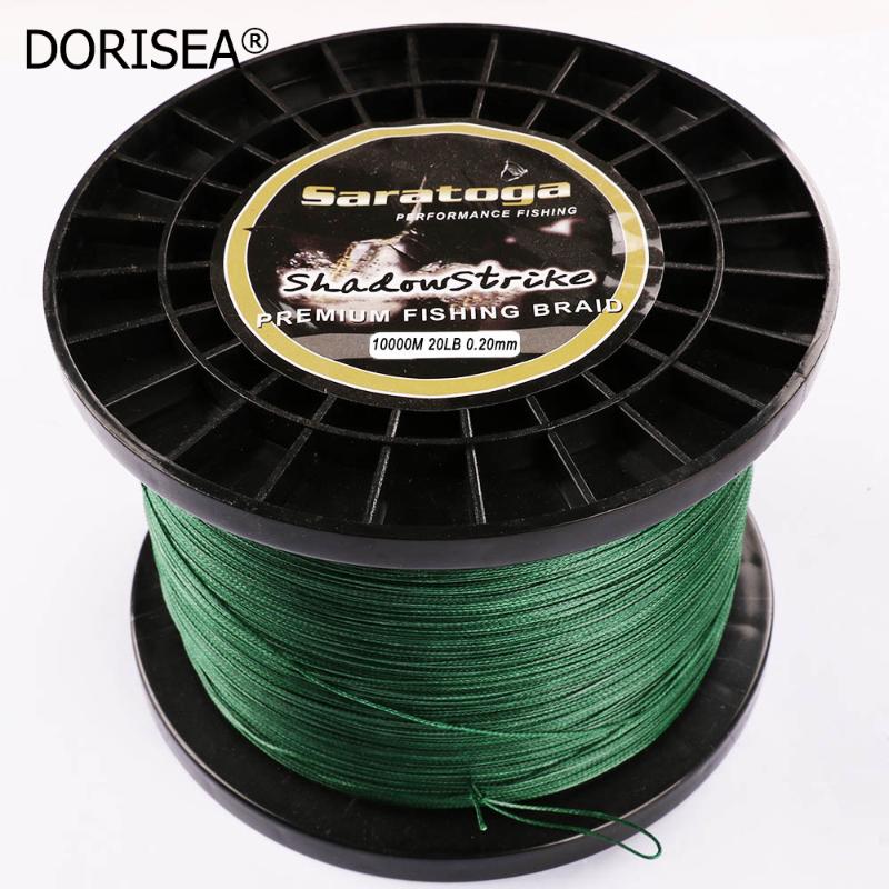 DORISEA 10000M Super Big Spool Roll 8 Strands SARATOGA 20LB 30LB 40LB 100% PE Braided Fishing line
DORISEA 10000M Super Big Spool Roll 8 Strands SARATOGA 20LB 30LB 40LB 100% PE Braided Fishing line