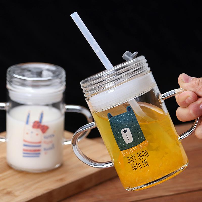 Straw Cup Thickened Cute Cartoon Children's Milk Straws With Microwave Scale Transparent Bottle Breakfast Cup Kids Gift
Straw Cup Thickened Cute Cartoon Children's Milk Straws With Microwave Scale Transparent Bottle Breakfast Cup Kids Gift