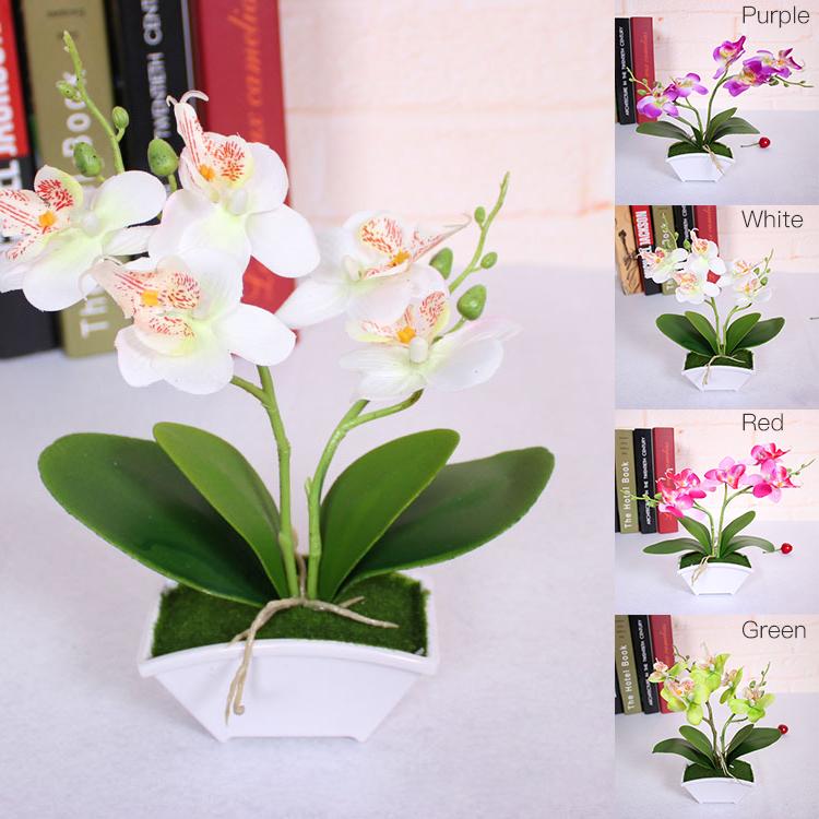 Artificial Butterfly Orchid Simulation Flower Set with Real Touch leaves Artificial Plants Overall Floral For WeddingP, White
Artificial Butterfly Orchid Simulation Flower Set with Real Touch leaves Artificial Plants Overall Floral For WeddingP, White