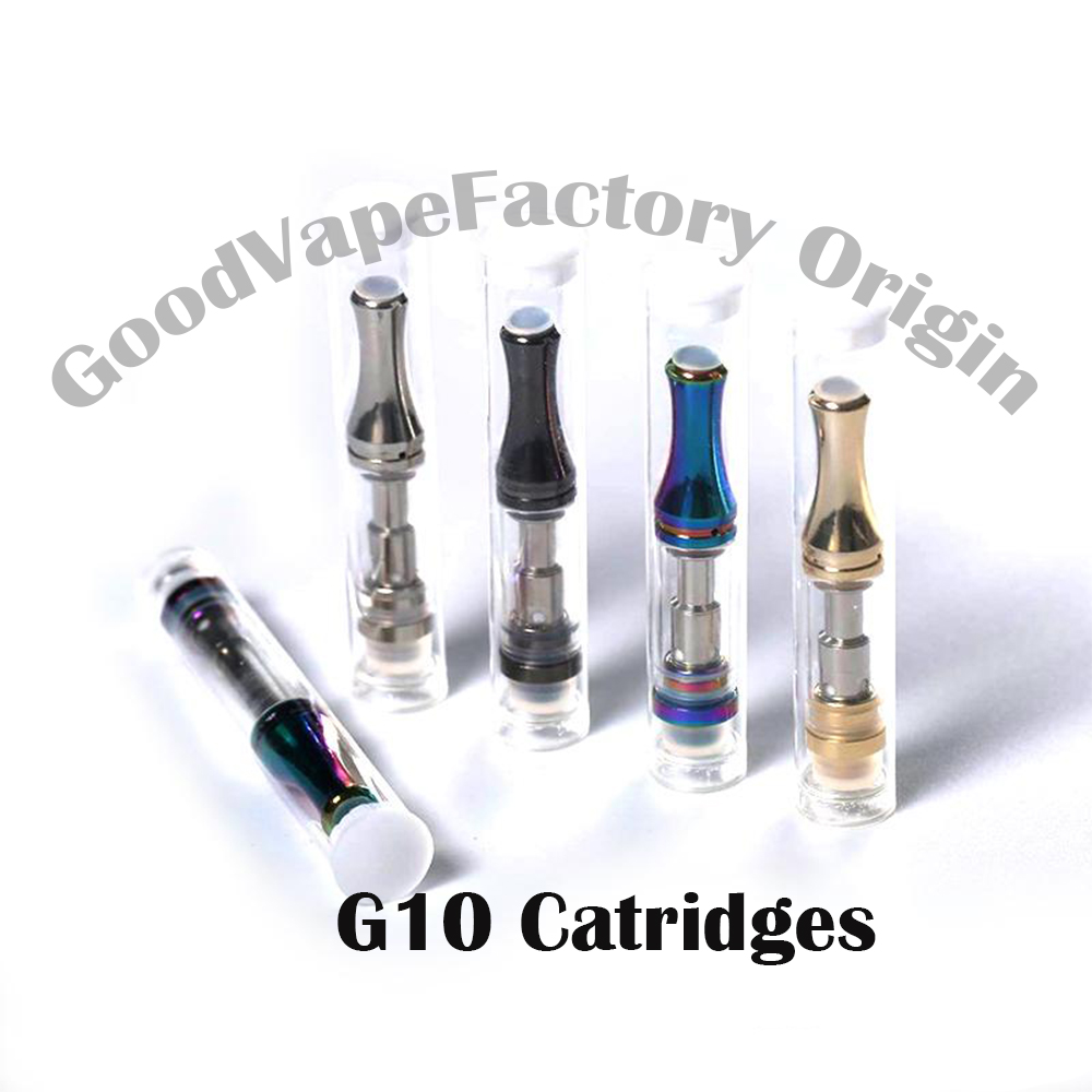 Original Greenlightvapes G10 Cartridge 0.5ml 0.8ml 1.0ml Thick Oil Z20 C9 Cartridges Ceramic Coil Pyrex Glass Atomizer 510 Vape Tank DHL
Original Greenlightvapes G10 Cartridge 0.5ml 0.8ml 1.0ml Thick Oil Z20 C9 Cartridges Ceramic Coil Pyrex Glass Atomizer 510 Vape Tank DHL