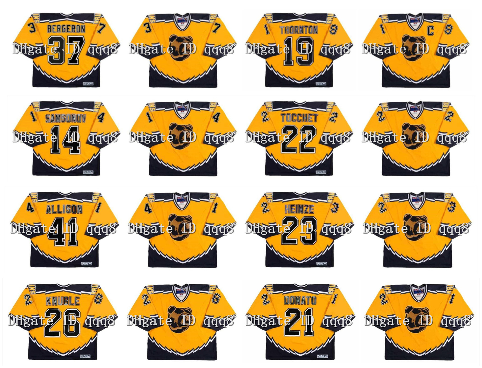 Vintage Boston Bruins Jersey 77 RAYMOND BOURQUE 29 MARTY McSORLEY 8 CAM NEELY 41 JASON ALLISON 26 MIKE KNUBLE 21 DONATO CCM Throwback Hockey, As pic
Vintage Boston Bruins Jersey 77 RAYMOND BOURQUE 29 MARTY McSORLEY 8 CAM NEELY 41 JASON ALLISON 26 MIKE KNUBLE 21 DONATO CCM Throwback Hockey, As pic