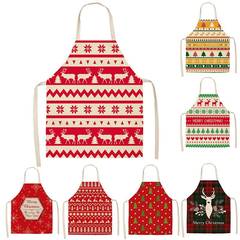 Christmas Kitchen Aprons Sleeveless Dinner Cooking Bib Xmas Tree Deer Merry Christmas Cleaning Apron for Home Kitchen Supplies
Christmas Kitchen Aprons Sleeveless Dinner Cooking Bib Xmas Tree Deer Merry Christmas Cleaning Apron for Home Kitchen Supplies