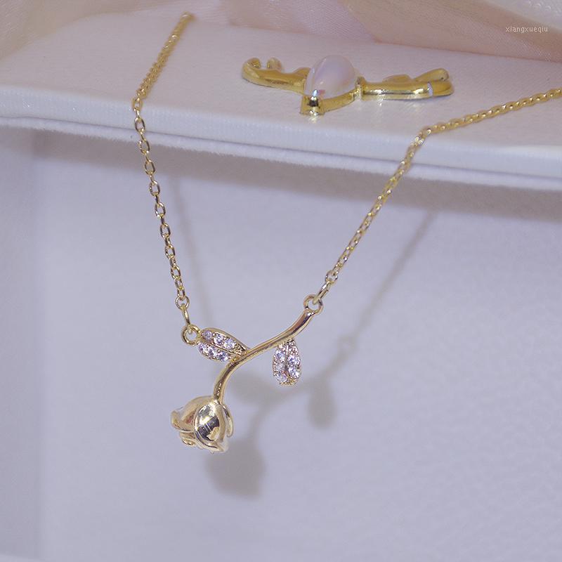 Chokers SJBV-58 Romantic Exquisite Rose Short Necklace For Femme Bling Zirconia Choker Kolye Feminia Colar Jewelry Pendant, Golden;silver
Chokers SJBV-58 Romantic Exquisite Rose Short Necklace For Femme Bling Zirconia Choker Kolye Feminia Colar Jewelry Pendant, Golden;silver