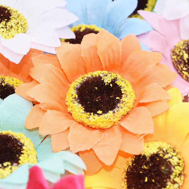 20Pcs 7cm High Quality Silk Sunflower Gerbera DIY Wreath Scrapbooking Fake Flowers Wedding Home Decoration, F08
20Pcs 7cm High Quality Silk Sunflower Gerbera DIY Wreath Scrapbooking Fake Flowers Wedding Home Decoration, F08