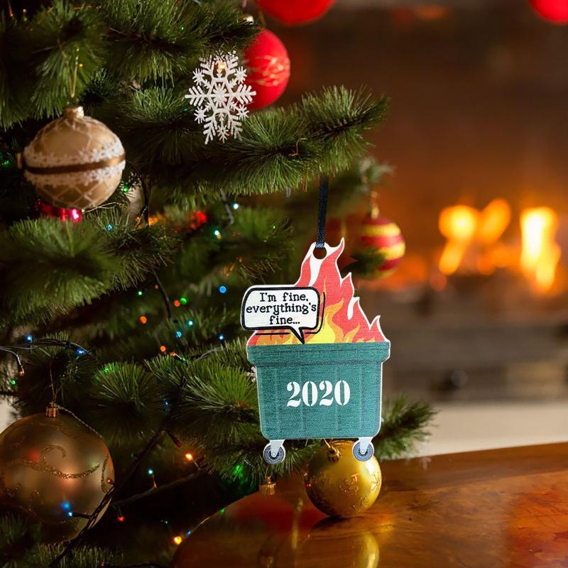 New Dustbin Fire Pattern Hanging Pendant Christmas Tree Ornament Decor For Home 2021 New Year Christmas Gift Adornos navideños
New Dustbin Fire Pattern Hanging Pendant Christmas Tree Ornament Decor For Home 2021 New Year Christmas Gift Adornos navideños