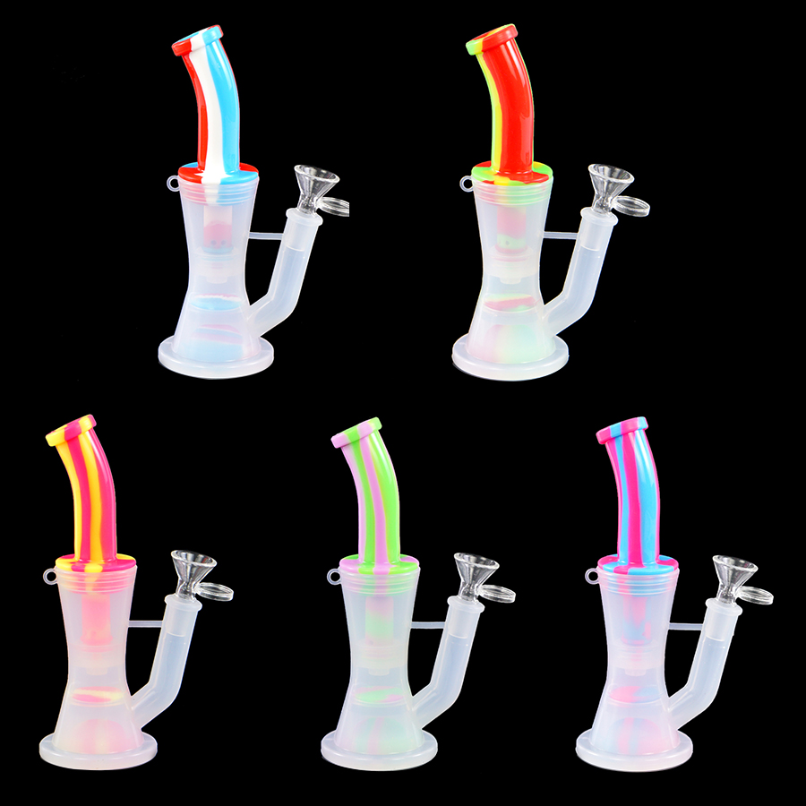 8.3'' Food grade Double-filter silicone water pipe portable super clear silicone tobacco pipe smoking bong 14mm joint water bong
8.3'' Food grade Double-filter silicone water pipe portable super clear silicone tobacco pipe smoking bong 14mm joint water bong