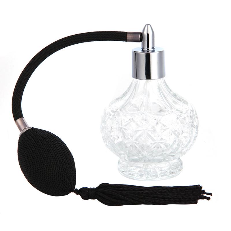 Fashion Lady Vintage Perfume Bottle Long Spray Atomizer Refillable Glass 80ml
Fashion Lady Vintage Perfume Bottle Long Spray Atomizer Refillable Glass 80ml
