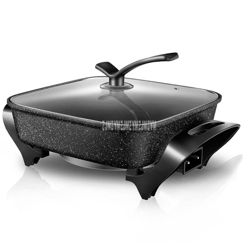 6L 1450W Stone Coating Multifunctional Electric Hotpot Cooker Frying Pan Non-Stick Stir-frying Hot Pot Multi Cooker
6L 1450W Stone Coating Multifunctional Electric Hotpot Cooker Frying Pan Non-Stick Stir-frying Hot Pot Multi Cooker