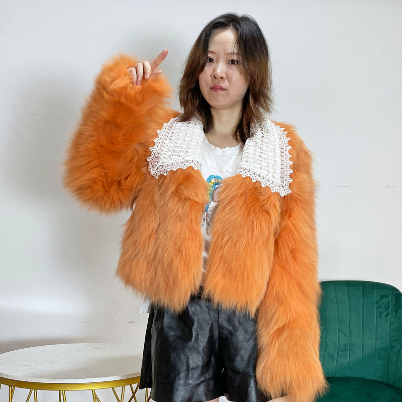 Ladies Fashion Design Border Genuine Fox Skin Short Winter Outwear 2020 9utg, Lavender
Ladies Fashion Design Border Genuine Fox Skin Short Winter Outwear 2020 9utg, Lavender