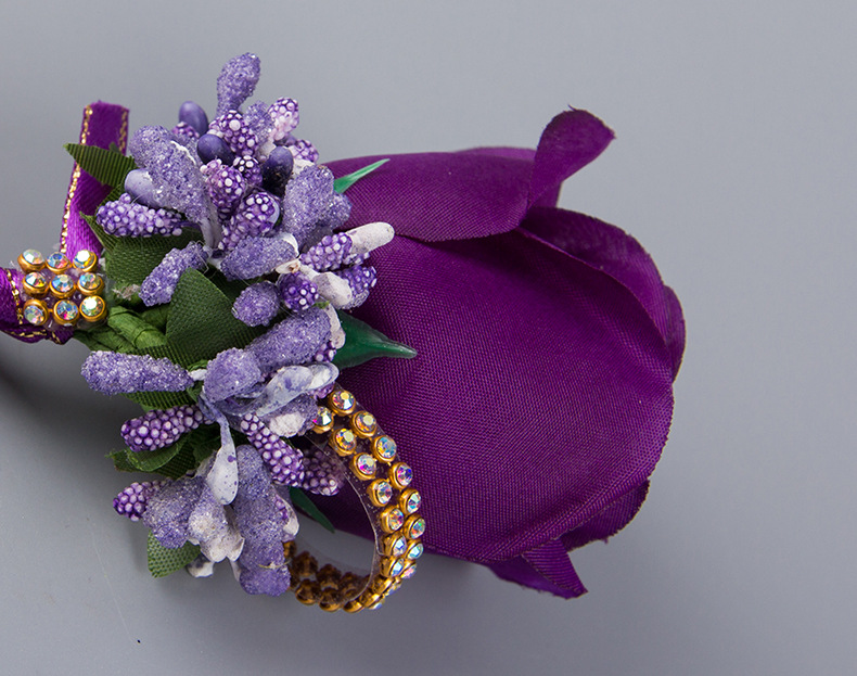 Men's Wedding Bouquet Pin Stylish Adornment for Ceremonial Occasions