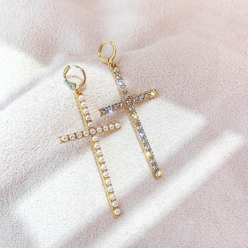 FYUAN Cross Crystal Rhinestone Drop Earrings for Women Fashion Pearl Dangle Earrings Dinner Party Jewelry Gifts1
FYUAN Cross Crystal Rhinestone Drop Earrings for Women Fashion Pearl Dangle Earrings Dinner Party Jewelry Gifts1