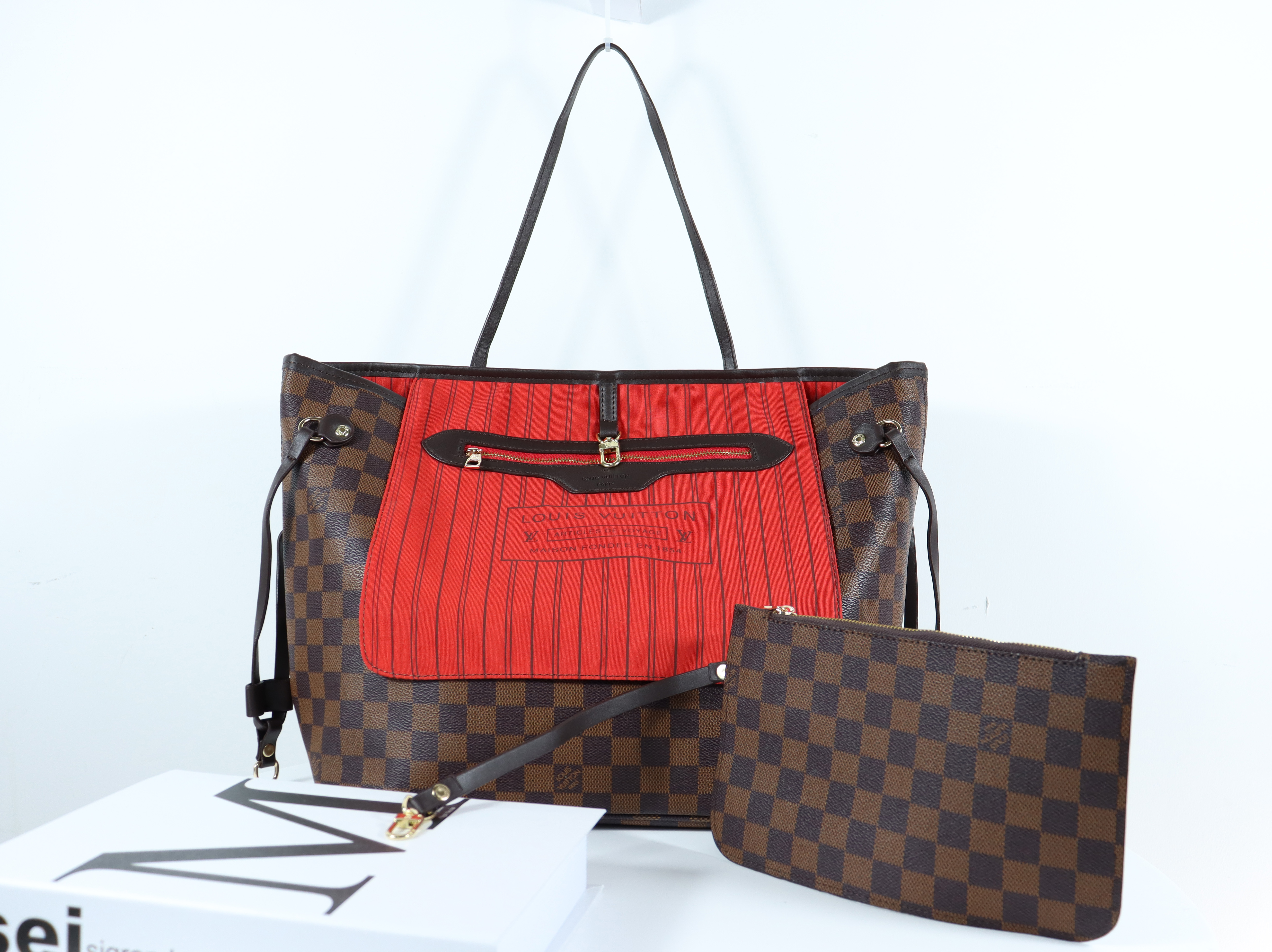 Women Designer Handbag Shoulder Bag Shopping bags Totes Classic Brown purse date code serial number checker tote grid flower 0500, Checkered white+pink
Women Designer Handbag Shoulder Bag Shopping bags Totes Classic Brown purse date code serial number checker tote grid flower 0500, Checkered white+pink