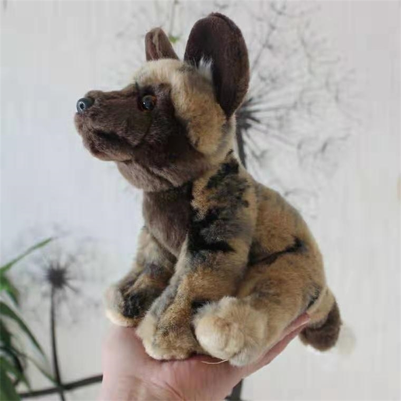 Foreign Trade Tail Single Exit Italy Spot The Hyena Doll Africa Speckle The Hyena Simulation Animal Lint Toys 201201