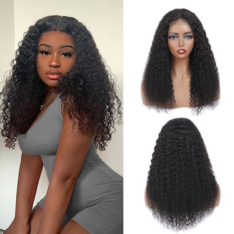 4*4 Lace Front Wig Curly Human Hair Wig Brazilian Remy Hair Jerry Curl 180 Density Lace Front Human Wigs, Natural color
4*4 Lace Front Wig Curly Human Hair Wig Brazilian Remy Hair Jerry Curl 180 Density Lace Front Human Wigs, Natural color