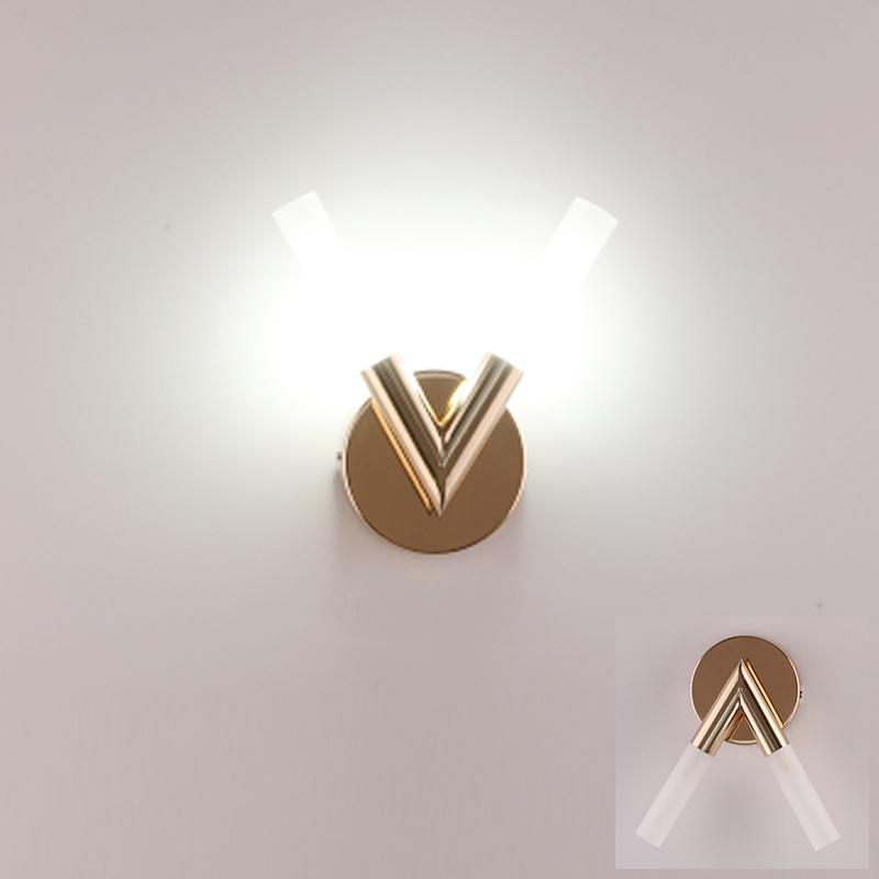 Victory metal LED wall light lamp hotel bedroom foyer dinning room corridor simple modern LED wall lamp with V shape sconce
Victory metal LED wall light lamp hotel bedroom foyer dinning room corridor simple modern LED wall lamp with V shape sconce