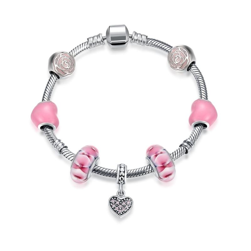 V1043 New Vintage Heart Zircon Charm Bracelet Handmade Bracelets Bangle for Women Fashion Platinum Plated Jewelry
V1043 New Vintage Heart Zircon Charm Bracelet Handmade Bracelets Bangle for Women Fashion Platinum Plated Jewelry