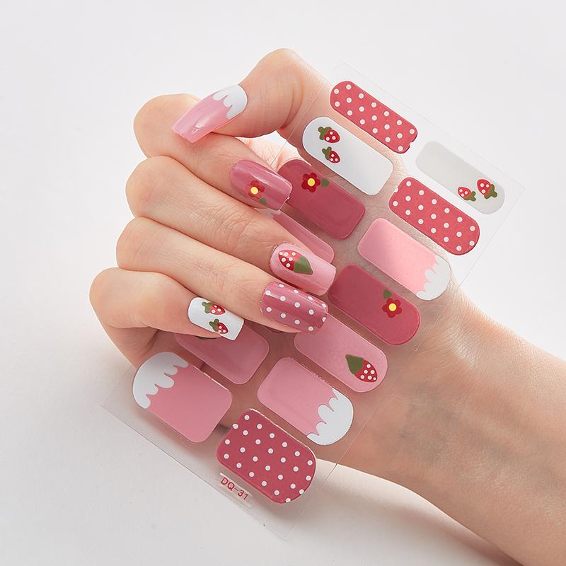 Full Cover Nail Stickers Designer Nail Decals Fashion Five Sorts 0f Stickers Sticker set Decoration Strips, Dq-54
Full Cover Nail Stickers Designer Nail Decals Fashion Five Sorts 0f Stickers Sticker set Decoration Strips, Dq-54