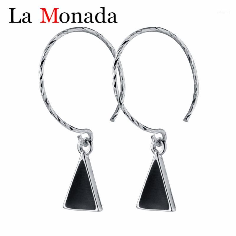 Hoop & Huggie 100% 925 Sterling Silver Earrings Enamel Black Triangle For Fashion Women Girls Ear Jewelry Wholesale1
Hoop & Huggie 100% 925 Sterling Silver Earrings Enamel Black Triangle For Fashion Women Girls Ear Jewelry Wholesale1