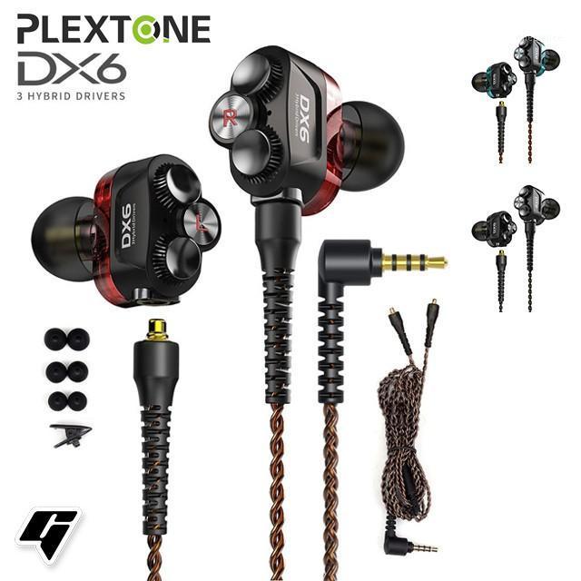 Plextone DX6 Detach Earphone Combinable Bluetooth Three Units Headset Wired In-ear Earbuds With Mic Stereo Bass For Phone1, Red
Plextone DX6 Detach Earphone Combinable Bluetooth Three Units Headset Wired In-ear Earbuds With Mic Stereo Bass For Phone1, Red