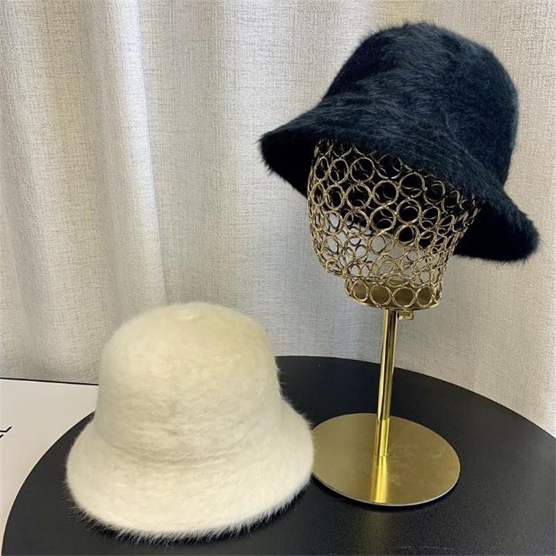 2020 New Autumn and Winter Women's Plush Round Top Basin Fisherman's Hat In Europe and America, White
2020 New Autumn and Winter Women's Plush Round Top Basin Fisherman's Hat In Europe and America, White