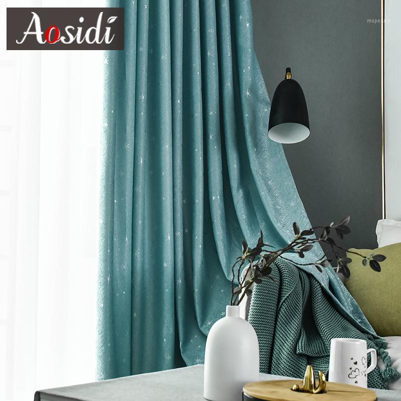 AOSIDI Shining Stars Home Decor Modern Curtains For Living Room Bedroom Window Thick Curtains For Children's Room Shading 85%1, Blue curtains
AOSIDI Shining Stars Home Decor Modern Curtains For Living Room Bedroom Window Thick Curtains For Children's Room Shading 85%1, Blue curtains