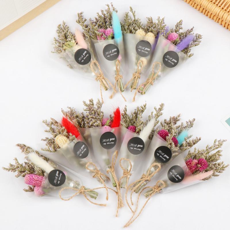 Real Flowers Mini Natural Dried Flower Bouquet Creative Valentine's Day Flowers Bouquet Photo Props Wedding Party Home Decor
Real Flowers Mini Natural Dried Flower Bouquet Creative Valentine's Day Flowers Bouquet Photo Props Wedding Party Home Decor