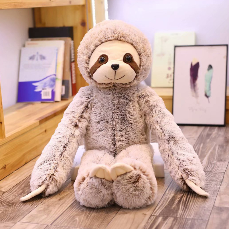 50/70cm Cute Sloth Plush Toys Soft Animal Stuffed Plush Sloth Dolls Bear Toy For Baby Kids Birthday Xmas Gift LJ201126