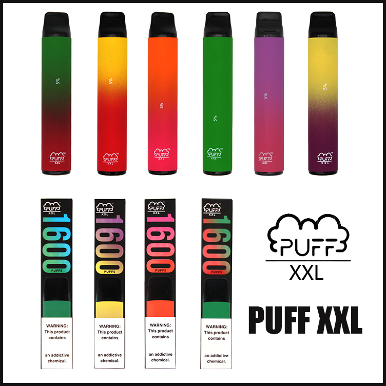Puff XXL Disposable Vape pen Pods Device Puff xxl 1600 puffs Kit disposable e cigarettes
Puff XXL Disposable Vape pen Pods Device Puff xxl 1600 puffs Kit disposable e cigarettes