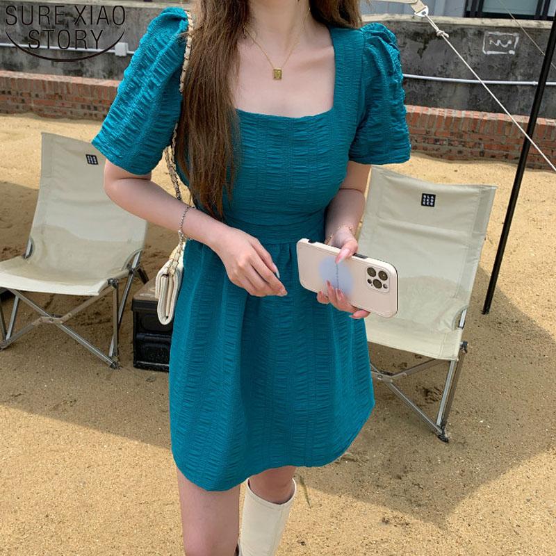 Casual Dresses 2022 Retro High Waist Summer Dress For Women Backless Party Lace Up Square Neck Bubble Sleeve Fashion 15014, Black;gray
Casual Dresses 2022 Retro High Waist Summer Dress For Women Backless Party Lace Up Square Neck Bubble Sleeve Fashion 15014, Black;gray