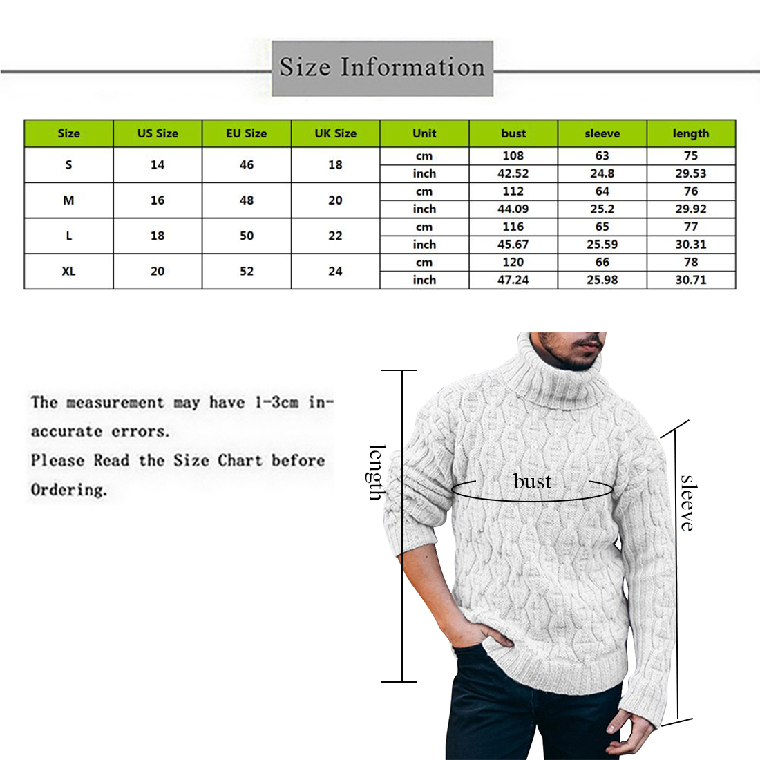 New Sweater Turtleneck Thick Warm Mens Sweaters Wool Pullover High Turtle Neck Casual Solid Fashion Sweter Pull Homme 201211