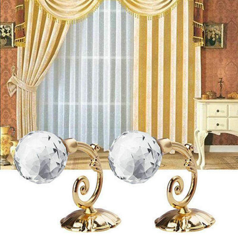 2pcs Large Metal Crystal Ball Curtain Hooks Holdback Tassel Wall Tie Back Hanger Holder Curtain Hanging Accessory
2pcs Large Metal Crystal Ball Curtain Hooks Holdback Tassel Wall Tie Back Hanger Holder Curtain Hanging Accessory